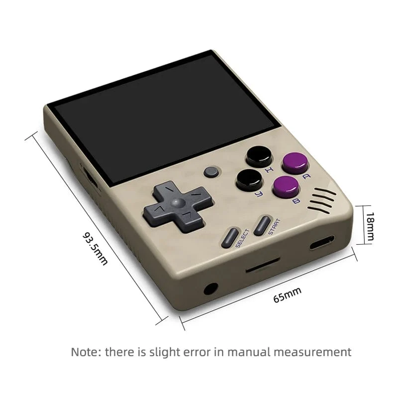 MIYOO MINI V4 PortableRetro Handheld-Spielkonsole 2.8-Zoll-IPS-Bildschirm Videospielkonsolen Linux-System Classic Gaming Emulator