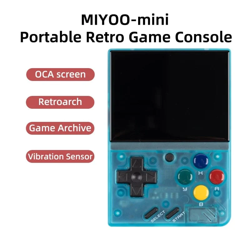 MIYOO MINI V4 PortableRetro Handheld-Spielkonsole 2.8-Zoll-IPS-Bildschirm Videospielkonsolen Linux-System Classic Gaming Emulator
