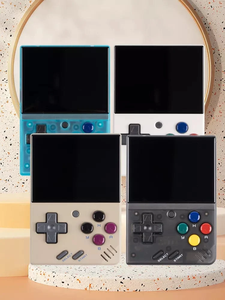 MIYOO MINI V4 PortableRetro Handheld-Spielkonsole 2.8-Zoll-IPS-Bildschirm Videospielkonsolen Linux-System Classic Gaming Emulator