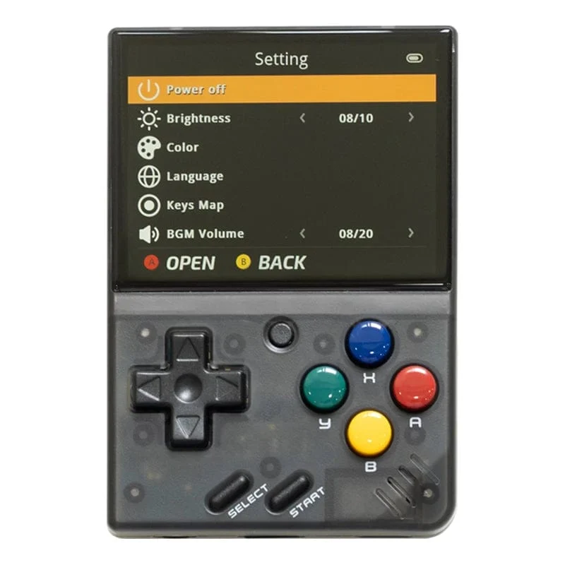 MIYOO MINI V4 PortableRetro Handheld-Spielkonsole 2.8-Zoll-IPS-Bildschirm Videospielkonsolen Linux-System Classic Gaming Emulator