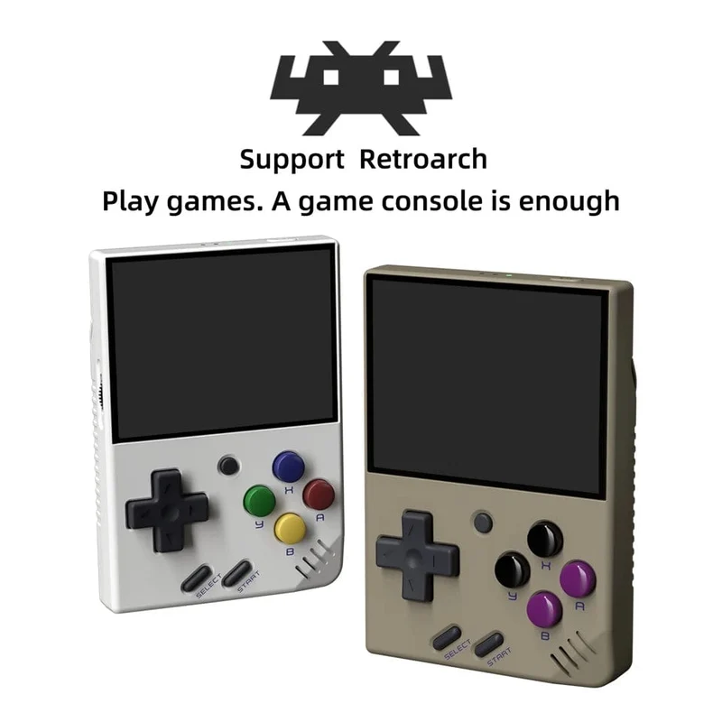 MIYOO MINI V4 PortableRetro Handheld-Spielkonsole 2.8-Zoll-IPS-Bildschirm Videospielkonsolen Linux-System Classic Gaming Emulator