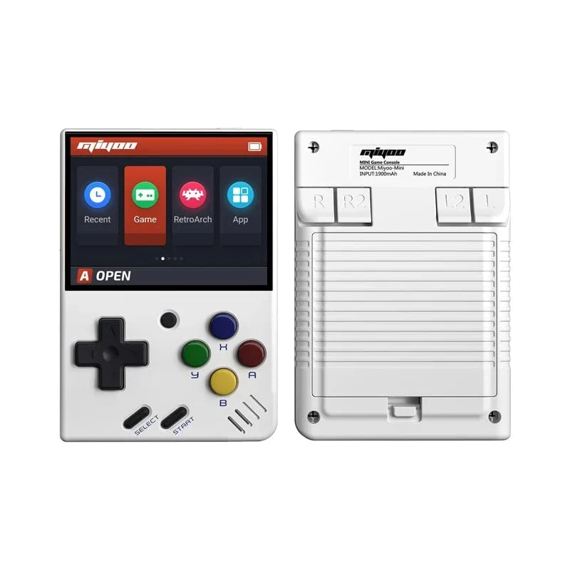 MIYOO MINI V4 PortableRetro Handheld-Spielkonsole 2.8-Zoll-IPS-Bildschirm Videospielkonsolen Linux-System Classic Gaming Emulator