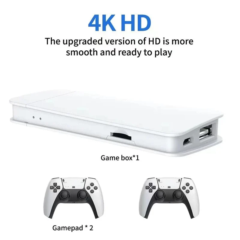M15 Game Stick Mini TV Handheld Spiel Classic 4K Retro Spiel Wireless Controller HD Ausgang Gaming Consola für PS1 Arcade