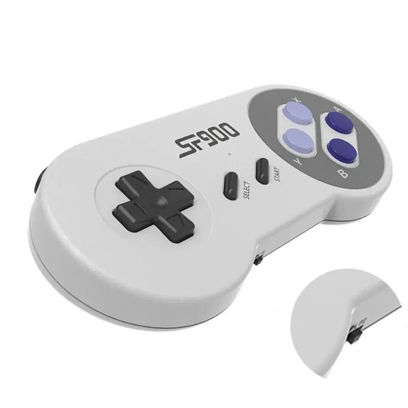 SF900 Videospielkonsole SNES NES Eingebaute 5000 Spiele HDMI Video TV Game Stick 2.4G Wireless Controller Handheld-Spielkonsole