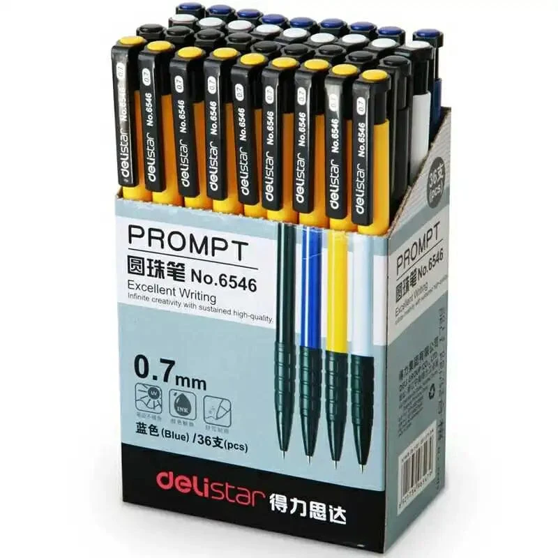 10 Teile/satz Presse Kugelschreiber Roller Ball Pen 0.7mm Kugelschreiber für Studenten Schreibwaren Büro Schule Liefert
