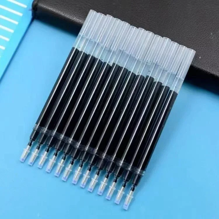 6 Stück Gelstifte mit großer Kapazität, 1.0/0.7/0.5 mm, für Unterschriften, Kalligraphie, Handschrift, Rußtinte, Schul- und Bürozubehör