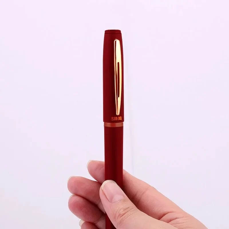 6 Stück Gelstifte mit großer Kapazität, 1.0/0.7/0.5 mm, für Unterschriften, Kalligraphie, Handschrift, Rußtinte, Schul- und Bürozubehör