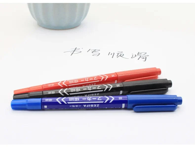 10 PCS Permanentmarker Stifte Manga Wasserdicht Doppelseitig Farbige Ölige Tinte Skizze Malerei Kunst Schulbedarf Schreibwaren