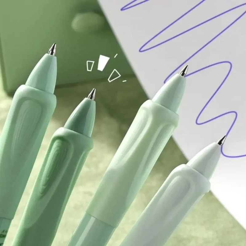 Löschbarer Stift 0.5 mm Neutralstift Cartoon Schwarz Blau Tinte Thermischer Radiergummi Presse Stift Bürobedarf