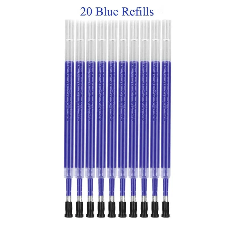 12 teile/los Japan Fine Point Stift 0.35mm Schwarz Blau Rot Tinte Gel Stift Kugelschreiber Schule Büro Student Writing Schreibwaren versorgung