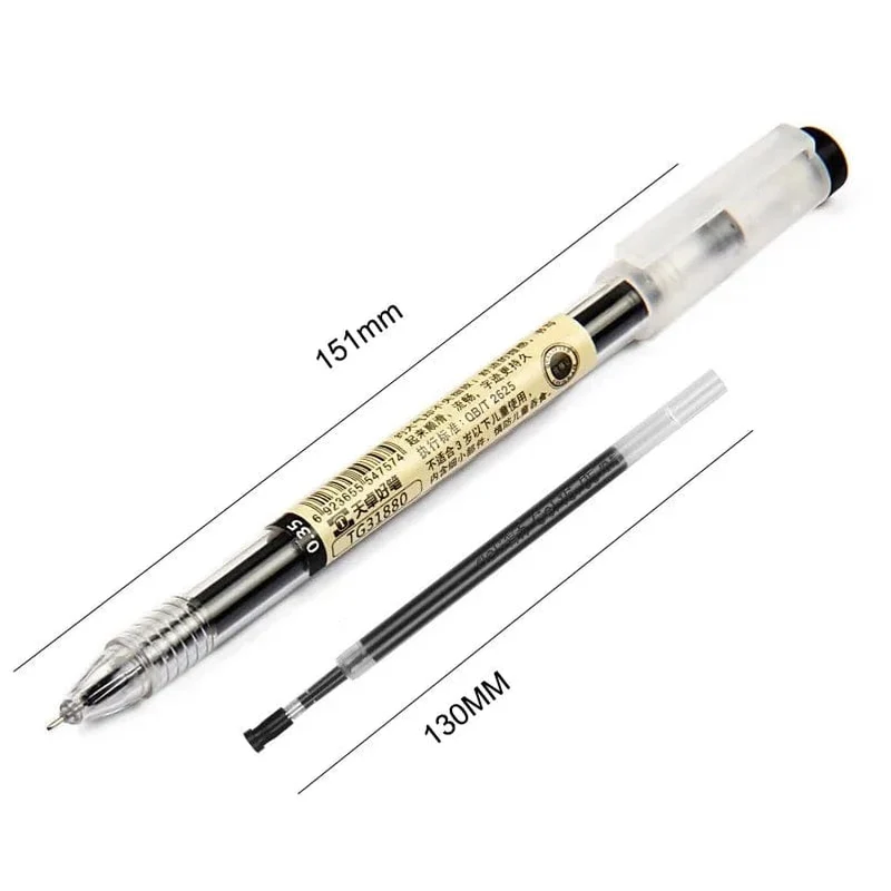 12 teile/los Japan Fine Point Stift 0.35mm Schwarz Blau Rot Tinte Gel Stift Kugelschreiber Schule Büro Student Writing Schreibwaren versorgung