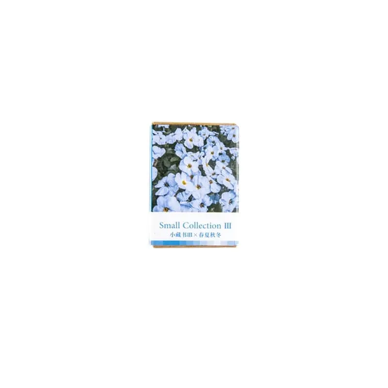 100 stücke Frühling Sommer Herbst Winter Kraftpapier Mini Grußkarte INS Blume Postkarte Briefumschlag Dekoration LOMO Karten