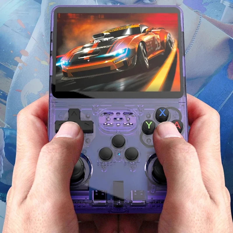 R36S Coole Handheld-Videospielkonsole Open Source Linux-System 3.5-Zoll-IPS-Bildschirm R35s Pro Tragbarer Taschen-Videoplayer Geschenk