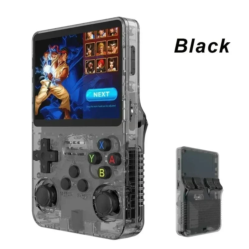 R36s neue Handheld-Spielkonsole Open Source Linux 3.5-Zoll-IPS-Bildschirm Handheld 128GB Videoplayer Weihnachtsgeschenk