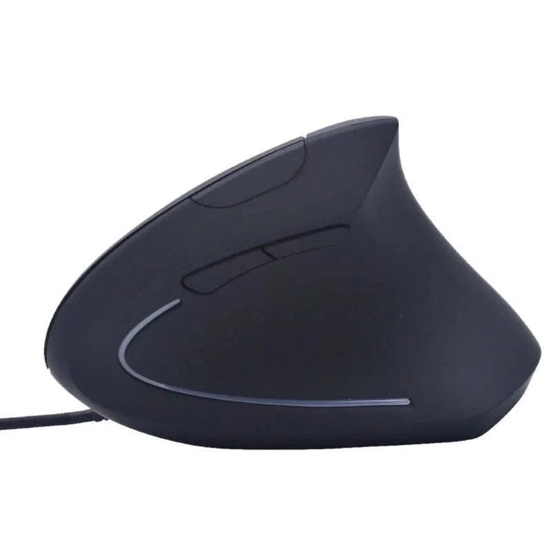 Kabelgebundene vertikale RGB-Maus für die rechte Hand, ergonomische Gaming-Maus, 3200 DPI, optische USB-Maus für gesundes Handgelenk, Maus für PC-Computer