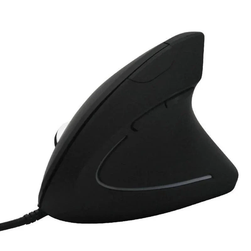 Kabelgebundene vertikale RGB-Maus für die rechte Hand, ergonomische Gaming-Maus, 3200 DPI, optische USB-Maus für gesundes Handgelenk, Maus für PC-Computer