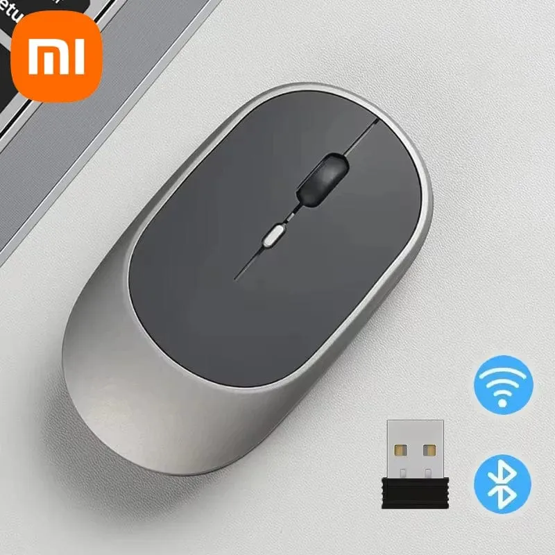 Xiaomi Drahtlose Maus Bluetooth-kompatibel 2.4G Stille Mäuse Einstellbare DPI Ergonomisches Design USB Aufladbare Gaming Büro Maus