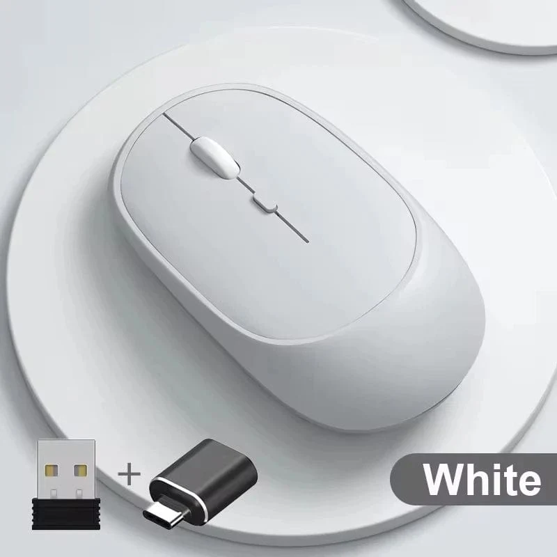 Xiaomi Drahtlose Maus Bluetooth-kompatibel 2.4G Stille Mäuse Einstellbare DPI Ergonomisches Design USB Aufladbare Gaming Büro Maus