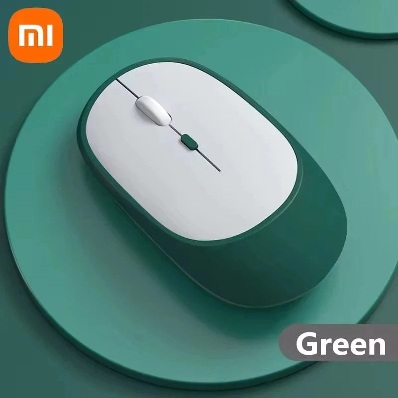 Xiaomi Drahtlose Maus Bluetooth-kompatibel 2.4G Stille Mäuse Einstellbare DPI Ergonomisches Design USB Aufladbare Gaming Büro Maus