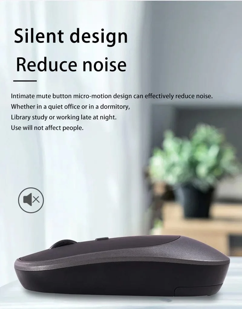 Xiaomi Drahtlose Maus Bluetooth-kompatibel 2.4G Stille Mäuse Einstellbare DPI Ergonomisches Design USB Aufladbare Gaming Büro Maus