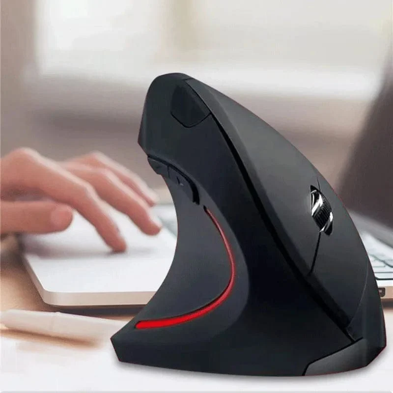 2.4G Drahtlose Maus Vertikale Spiel Maus Ergonomische 1600DPI PC Laptop Büro Mini Spiel Maus