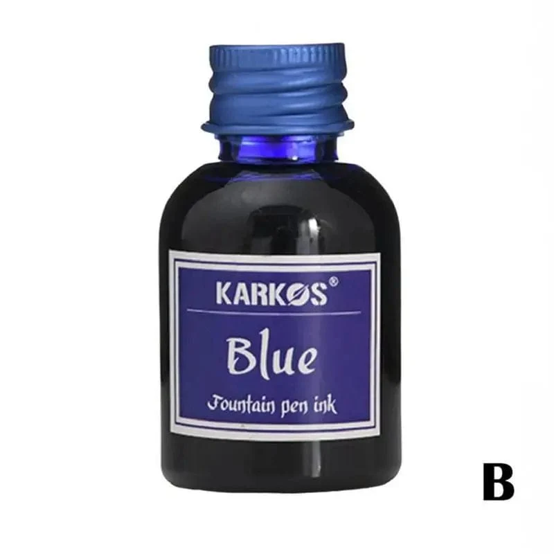 1 Flasche reine, bunte 30 ml Füllfederhaltertinte, universelle Nachfülltinte, Schreibwaren, Schule, brandneues Produkt „Friede und Glück“