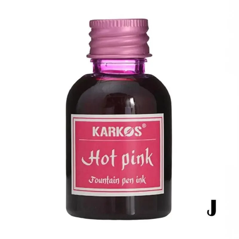 1 Flasche reine, bunte 30 ml Füllfederhaltertinte, universelle Nachfülltinte, Schreibwaren, Schule, brandneues Produkt „Friede und Glück“