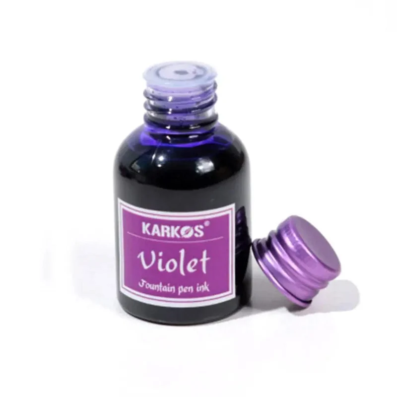 1 Flasche reine, bunte 30 ml Füllfederhaltertinte, universelle Nachfülltinte, Schreibwaren, Schule, brandneues Produkt „Friede und Glück“