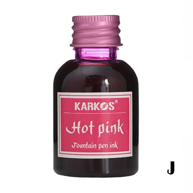 1 Flasche reine, bunte 30 ml Füllfederhaltertinte, universelle Nachfülltinte, Schreibwaren, Schule, brandneues Produkt „Friede und Glück“