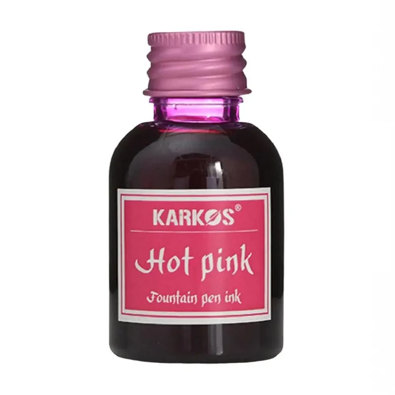 1 Flasche reine, bunte 30 ml Füllfederhaltertinte, universelle Nachfülltinte, Schreibwaren, Schule, brandneues Produkt „Friede und Glück“
