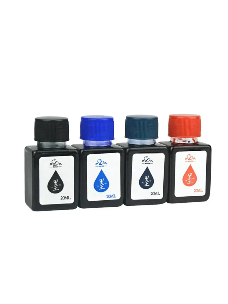 20 ml Füllfederhalter-Tinte, Dip-Pen-Tintenflasche, blaue Tinte zum Nachfüllen, für Studenten, Kunst, verfügbare Tinten, Tinte, Kalligraphie, Schreibwaren, Schreibwerkzeug