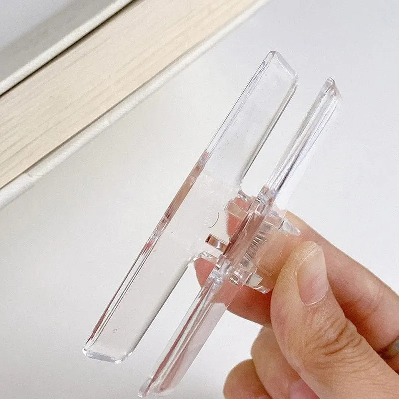 Ins Transparent Binder Clips Kawaii Büroklammern Datei Dokumente Tickets Clips Lesezeichen Index Seite Halter Büro Bindung Liefert