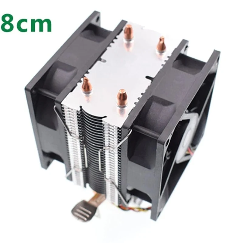 2 PCS Wärme abzuführen Clip Clamp Computer CPU Lüfter Clips Edelstahl Draht Verschluss Schnalle Halterung