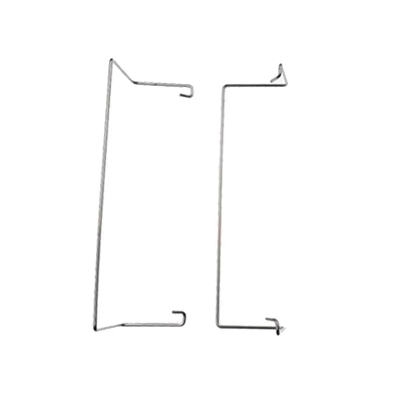 2 PCS Wärme abzuführen Clip Clamp Computer CPU Lüfter Clips Edelstahl Draht Verschluss Schnalle Halterung