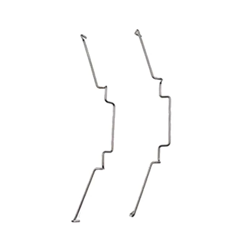 2 PCS Wärme abzuführen Clip Clamp Computer CPU Lüfter Clips Edelstahl Draht Verschluss Schnalle Halterung