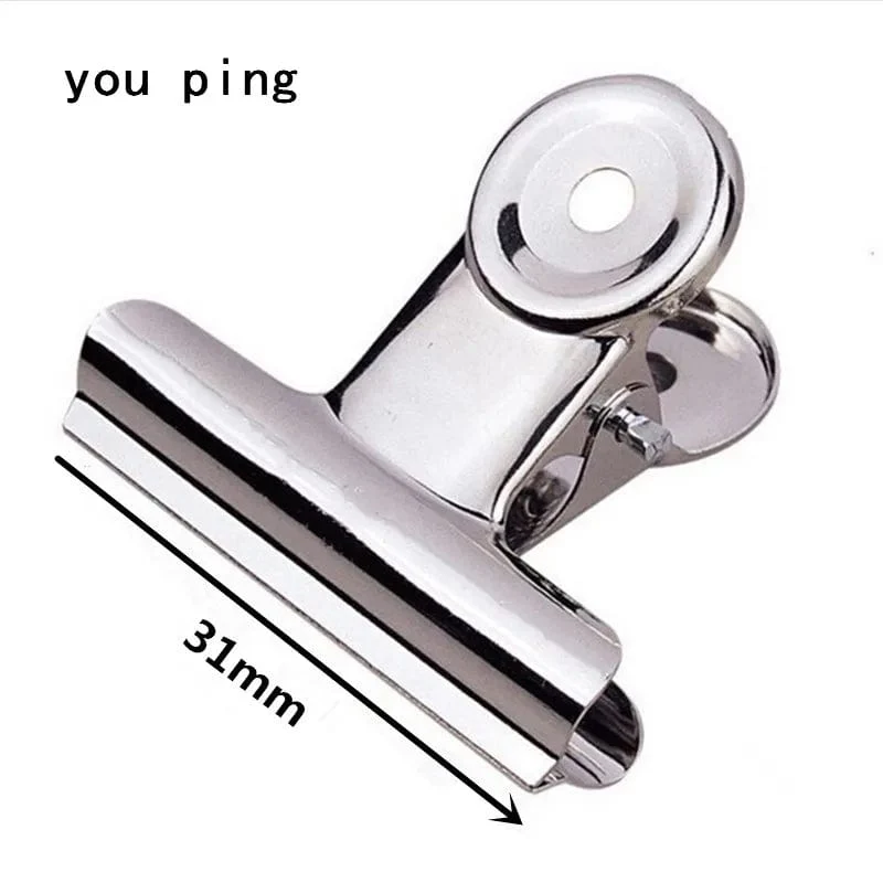 Neu 50mm 38mm 31mm 22mm Multicolor Runde Metall Clamp Büroklammern Schüler Schule Bürobedarf