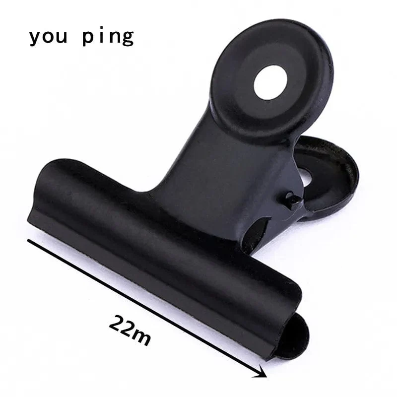 Neu 50mm 38mm 31mm 22mm Multicolor Runde Metall Clamp Büroklammern Schüler Schule Bürobedarf