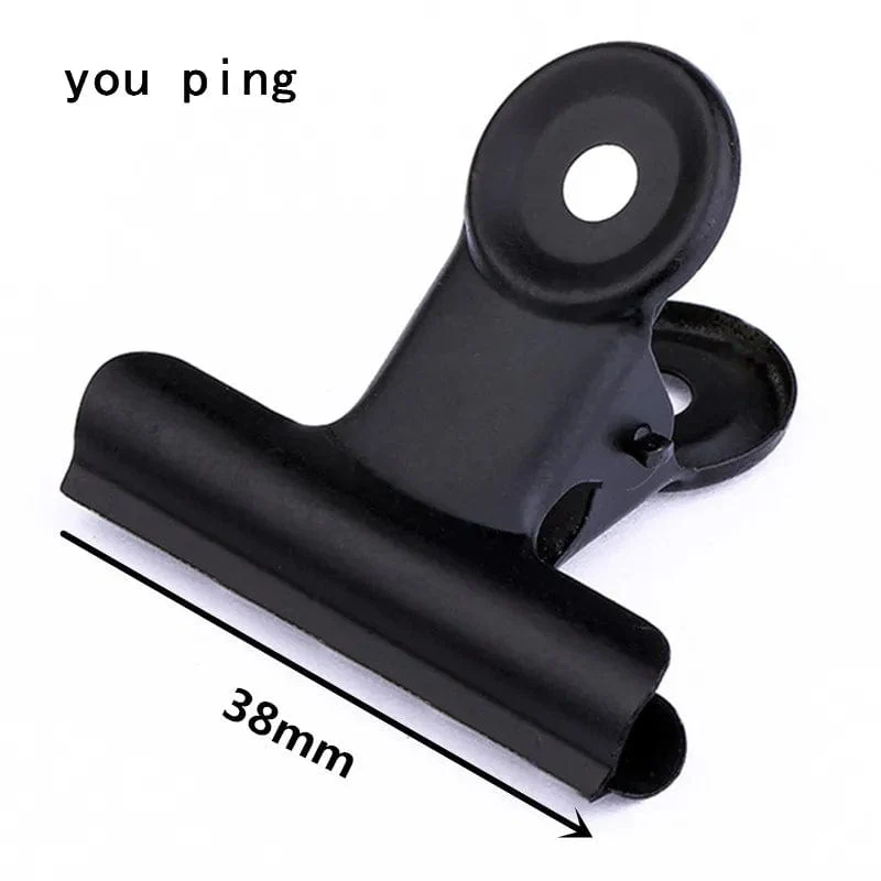 Neu 50mm 38mm 31mm 22mm Multicolor Runde Metall Clamp Büroklammern Schüler Schule Bürobedarf