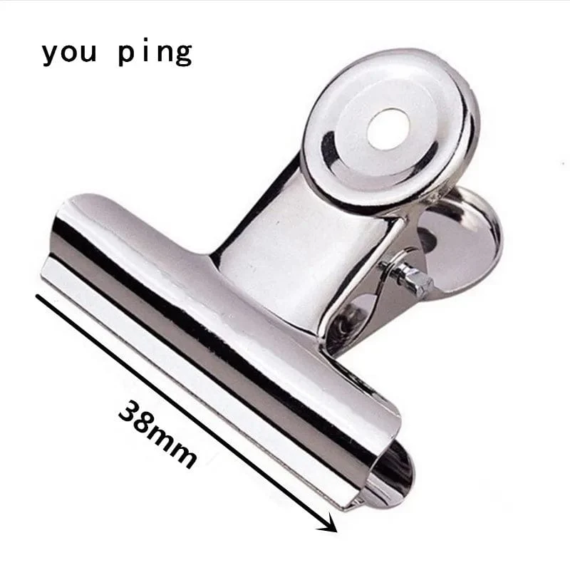 Neu 50mm 38mm 31mm 22mm Multicolor Runde Metall Clamp Büroklammern Schüler Schule Bürobedarf