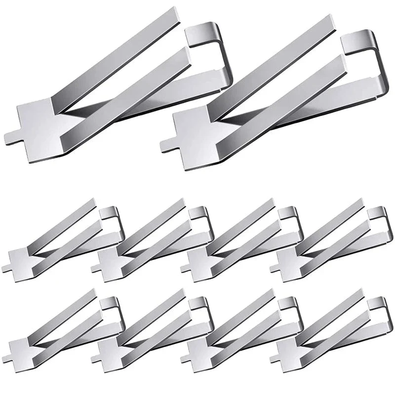 Creality 4 STÜCKE 3D-Druckerteile Edelstahl-Glas-Heizbett-Clips Klemmhalter Heizbett-Clip für Ender 3 V2 Ender3 Pro CR-10S