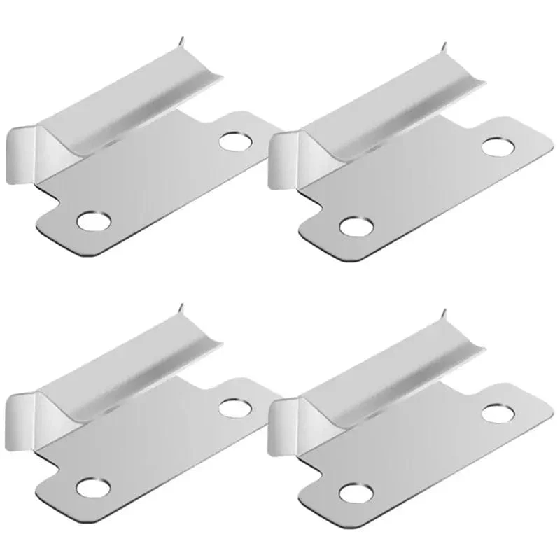 Creality 4 STÜCKE 3D-Druckerteile Edelstahl-Glas-Heizbett-Clips Klemmhalter Heizbett-Clip für Ender 3 V2 Ender3 Pro CR-10S