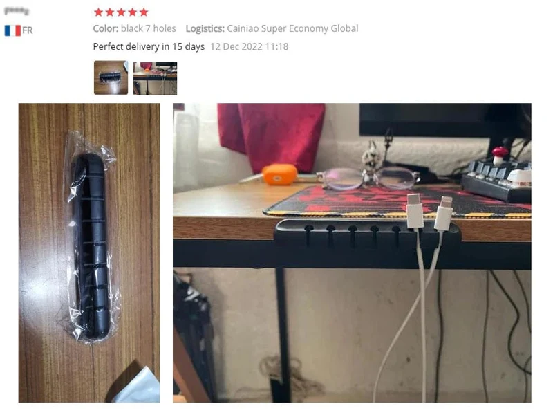 3/5/7 Clips selbstklebende Kabelaufwicklung für den Schreibtisch, Kabelhalter für Kopfhörer, Schreibtisch-Organizer, Schreibwaren, Bürobedarf, Material Escolar
