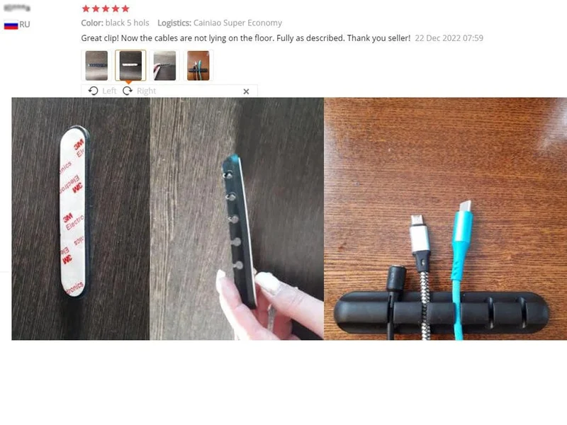 3/5/7 Clips selbstklebende Kabelaufwicklung für den Schreibtisch, Kabelhalter für Kopfhörer, Schreibtisch-Organizer, Schreibwaren, Bürobedarf, Material Escolar