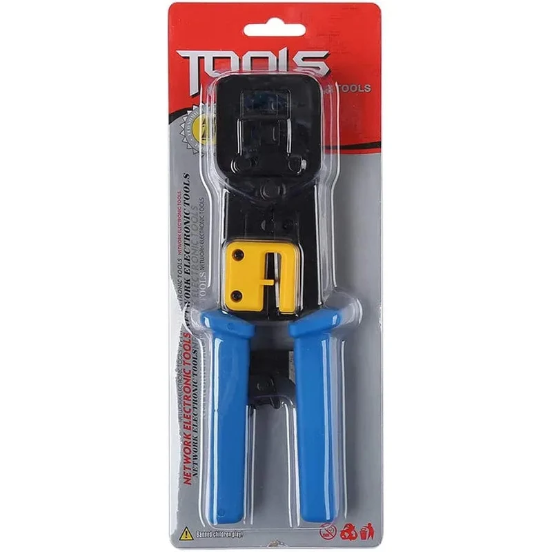 RJ45 Crimper Hand Netzwerk Werkzeuge Zange RJ12 Cat5 Cat6 8p8c Kabel Stripper Pressklemme Zange Clip Multifunktion