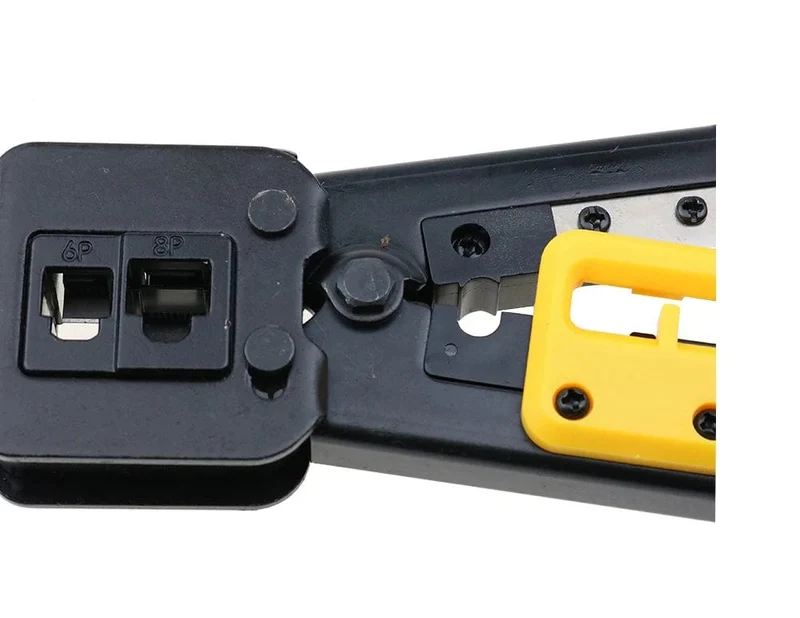 RJ45 Crimper Hand Netzwerk Werkzeuge Zange RJ12 Cat5 Cat6 8p8c Kabel Stripper Pressklemme Zange Clip Multifunktion