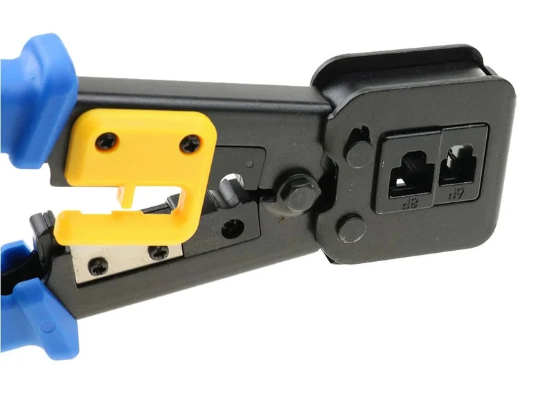 RJ45 Crimper Hand Netzwerk Werkzeuge Zange RJ12 Cat5 Cat6 8p8c Kabel Stripper Pressklemme Zange Clip Multifunktion