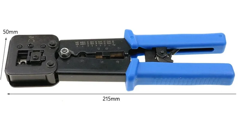 RJ45 Crimper Hand Netzwerk Werkzeuge Zange RJ12 Cat5 Cat6 8p8c Kabel Stripper Pressklemme Zange Clip Multifunktion