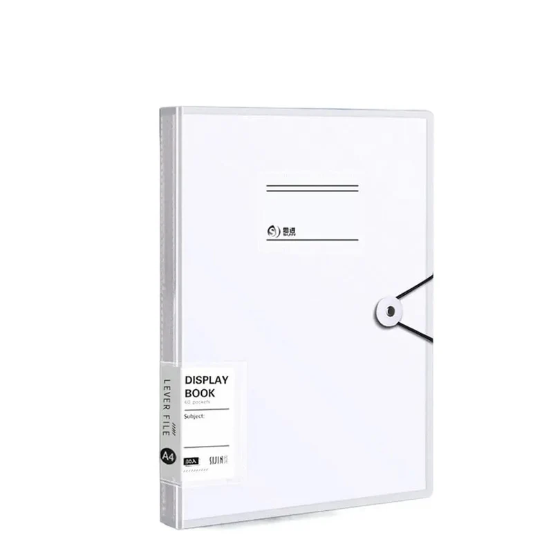 5 Farben Aufbewahrungsordner Aktentasche Quittungshalter Schreibwaren Papier Organizer Loseblattordner A4 Aktenordner Dokumente Clip