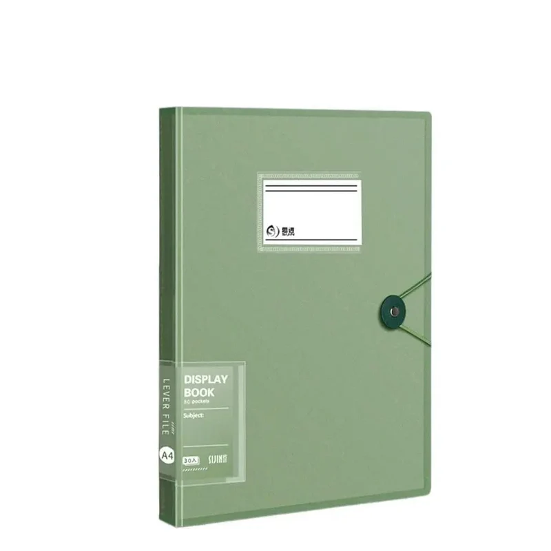 5 Farben Aufbewahrungsordner Aktentasche Quittungshalter Schreibwaren Papier Organizer Loseblattordner A4 Aktenordner Dokumente Clip