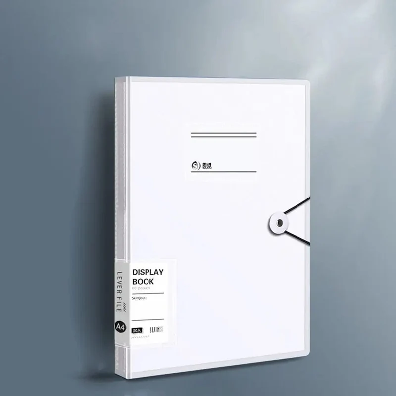 5 Farben Aufbewahrungsordner Aktentasche Quittungshalter Schreibwaren Papier Organizer Loseblattordner A4 Aktenordner Dokumente Clip